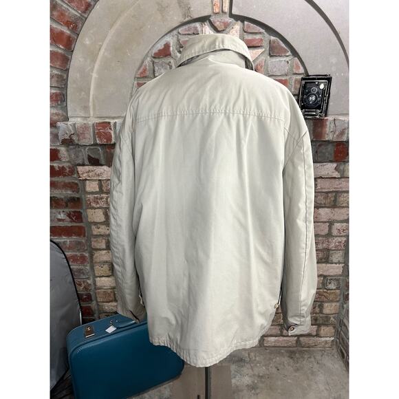 utility jacket vintage 70s zip out sherpas lined tan - Picture 5 of 13